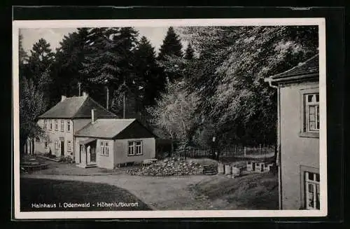 AK Hainhaus / Odenwald, Restaurant-Pension altes Römercastell