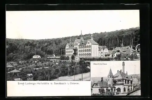 AK Sandbach i. Odenw., Ernst-Ludwig-Heilstätte, Maschinenhaus