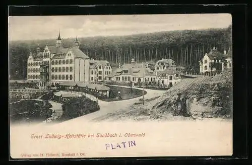 AK Sandbach i. Odenwald, Ernst Ludwig-Heilstätte