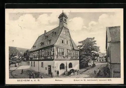 AK Seeheim, Rathaus und Leute