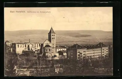 AK Bad Hersfeld, Stiftsruine mit Kriegsschule