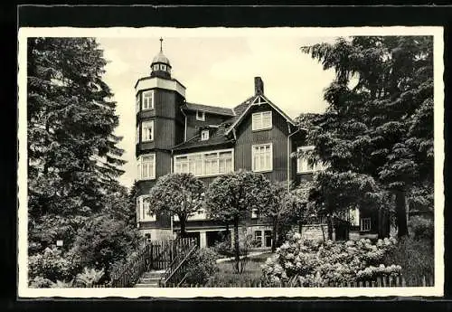 AK Braunlage /Harz, Posterholungsheim Waldhöhe
