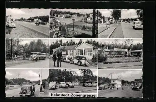 AK Helmstedt, Ortspartie, Strassenpartie, Zonengrenze