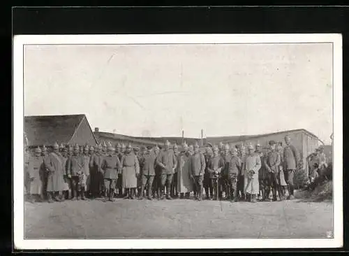 AK Feier des Stiftungsfestes des Grenadier-Infanterie-Regiments König Friedrich I. Nr. 5 im Felde 1915