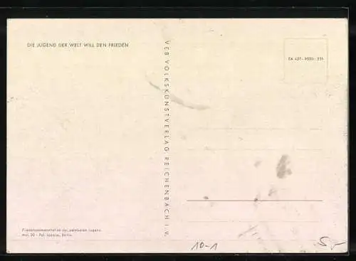 AK Friedensdemonstration der polnischen Jugend, Die Jugend will den Frieden!
