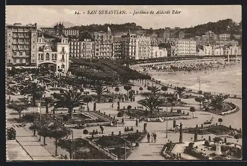 AK San Sebastian, Jardines de Alderdi Eder