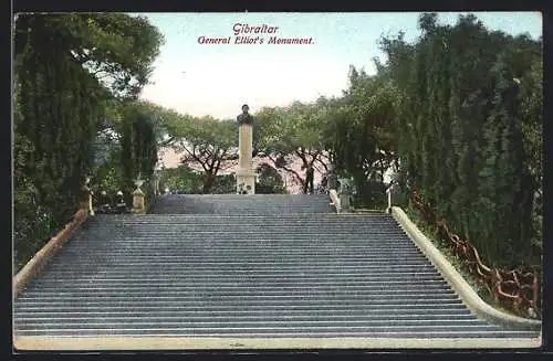 AK Gibraltar, General Elliot`s Monument