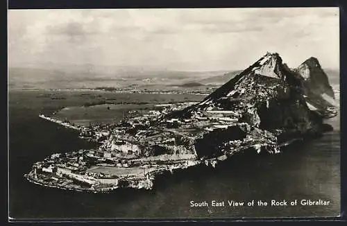 AK Gibraltar, South East View of the Rock of Gibraltar