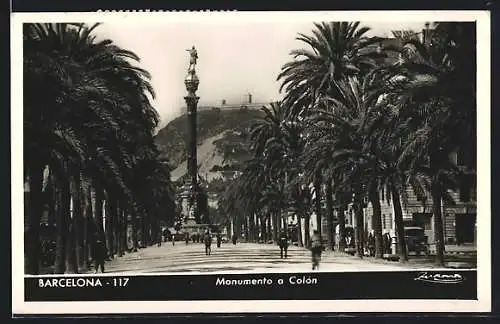 AK Barcelona, Monumento a Colón
