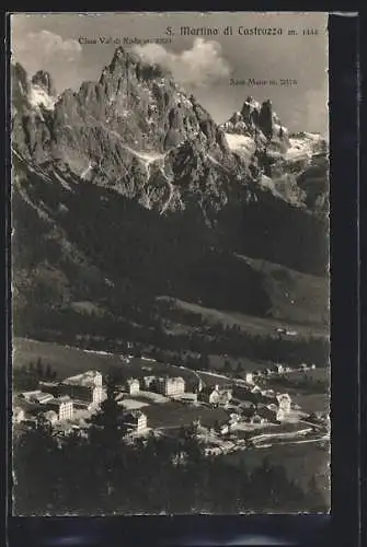 AK S. Martino di Castrozza, Panorama, Cima Val di Roda, Sass Maor
