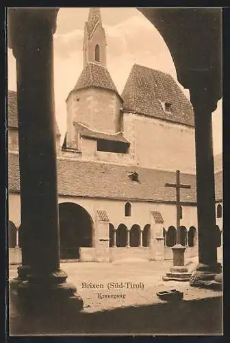 AK Brixen /Süd-Tirol, Kreuzgang