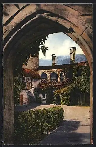 AK Merano, Cortile del Castel Knillenberg