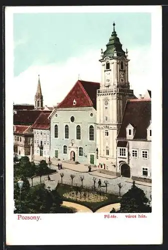 AK Pozsony, Fö-tér város ház