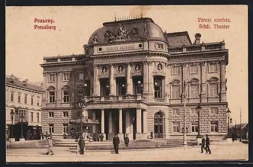 AK Pressburg, Städtisches Theater