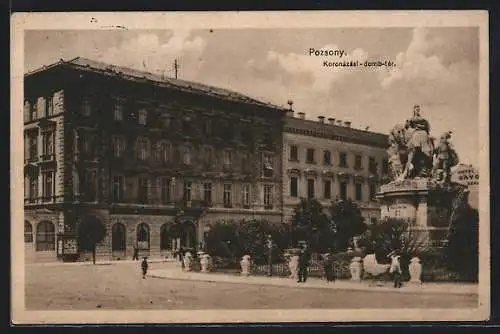 AK Pozsony, Koronázási-domb-tér