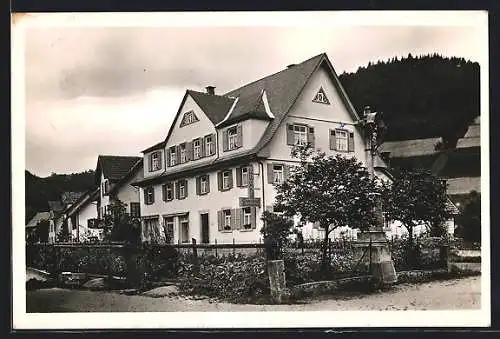 AK Schenkenzell /Schwarzwald, Gasthof und Pension zur Krone K. Dieterle