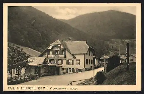 AK Fahl, Gasthaus zum Adler