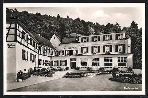 AK Badenweiler, Gasthaus Zur Sonne