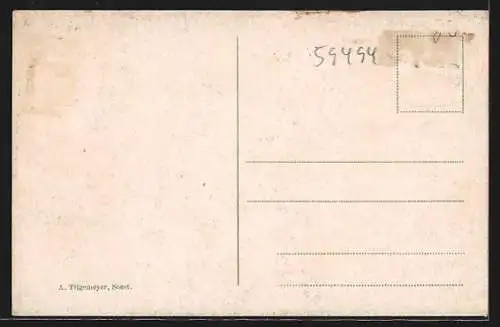 AK Soest, Rathaus-Strasse und Patrokli-Dom