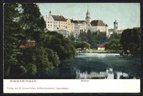 AK Sigmaringen, Fürstl. Hohenzollernsches Schloss