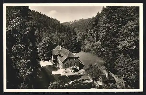 AK Bad Sulzburg /Südl. Schwarzwald, Waldkurhaus