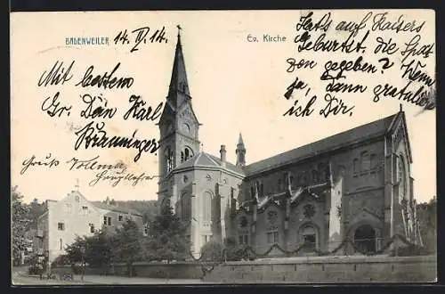 AK Badenweiler, Evangelische Kirche