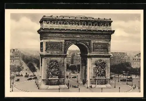 AK Paris, L`Arc de Triomphe de l'étoile