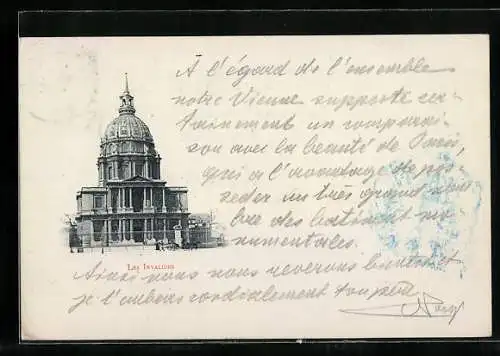 AK Paris, Hôtel des Invalides