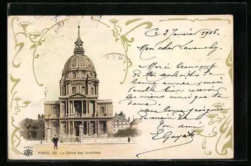 AK Paris, Hôtel des Invalides, Le Dome