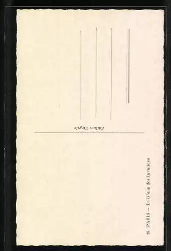 AK Paris, Hôtel des Invalides, Le Dome