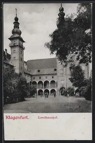 AK Klagenfurt, Blick zum Landhaushof