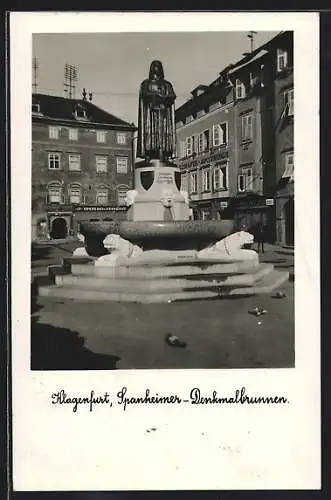 AK Klagenfurt, Spanheimer-Denkmalbrunnen