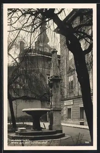 AK Klagenfurt, Motiv aus dem Landhaushof