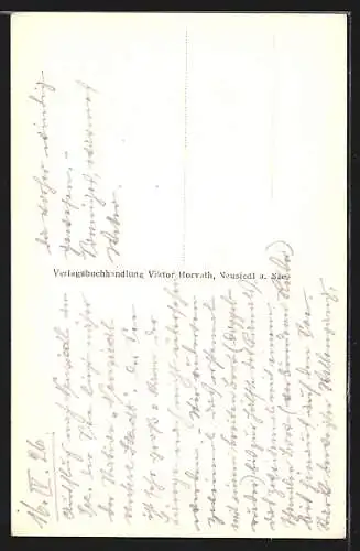 AK Neusiedl am See, Segelboot auf dem Neusiedler-See