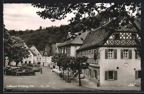 AK Wirsberg /Ofr., Hotel Post