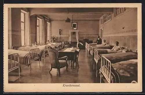 AK Feldkirch /Voralberg, Krankensaal im Lehrerseminar
