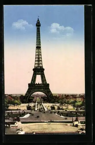 AK Paris, La Tour Eiffel, Eiffelturm