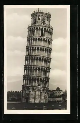 AK Pisa, La Torre Pendente, Der schiefe Turm von Pisa