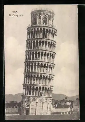 AK Pisa, La Torre Pendente, Der schiefe Turm von Pisa, Il Campanile
