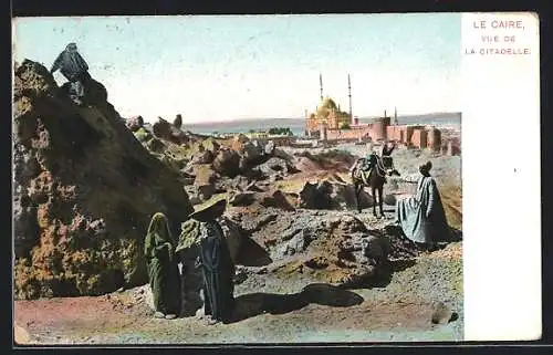 AK Le Caire, Vue de La Citadelle