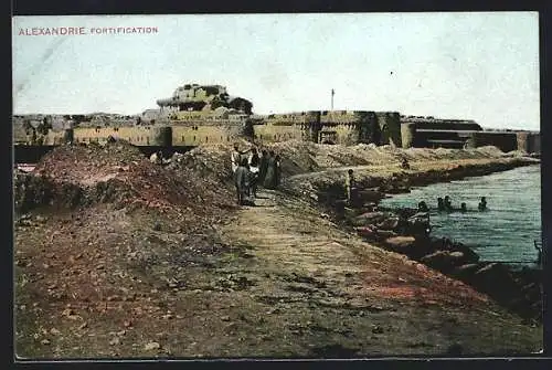 AK Alexandrie, Fortification, Burg