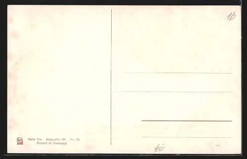 Künstler-AK Friedrich Perlberg: Karnak, Obélisques