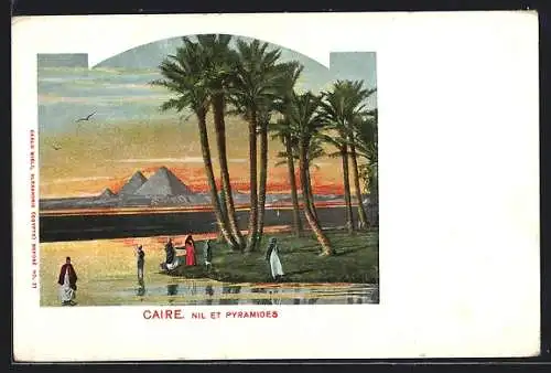 AK Caire, Nil et Pyramides
