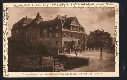 AK Frankfurt-Ginnheim, Prediger Seminar der Bischöflichen Methodistenkirche