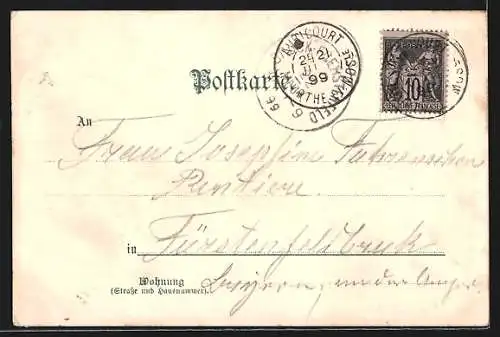 Künstler-AK Carl Münch: Gengenbach a. d. Kinzig, Marktplatz, Nicolausthurm