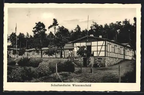 AK Adenau-Land, Ansicht vom Schullandheim Wiesemscheid