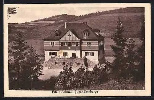 AK Adenau /Eifel, Blick zur Jugendherberge