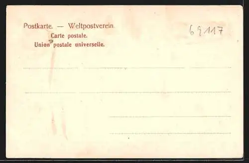 AK Heidelberg, Gasthaus z. Hirschgasse