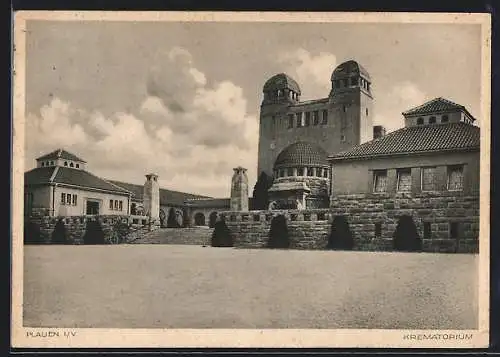 AK Plauen i. V., Das Krematorium