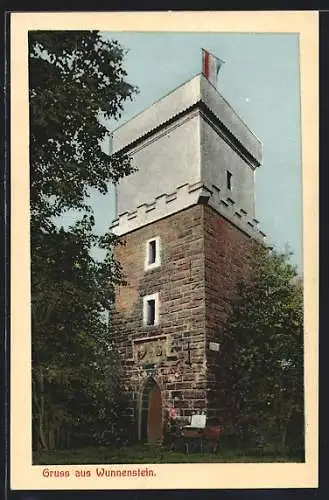 AK Wunnenstein, Der Aussichtsturm